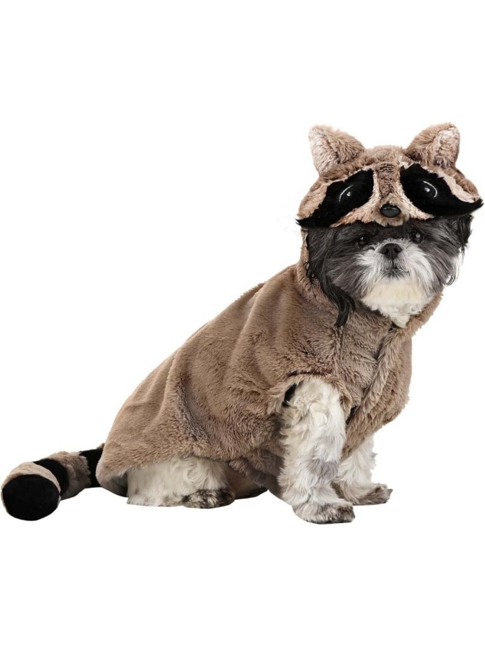 Fun Costumes Dog Raccoon L